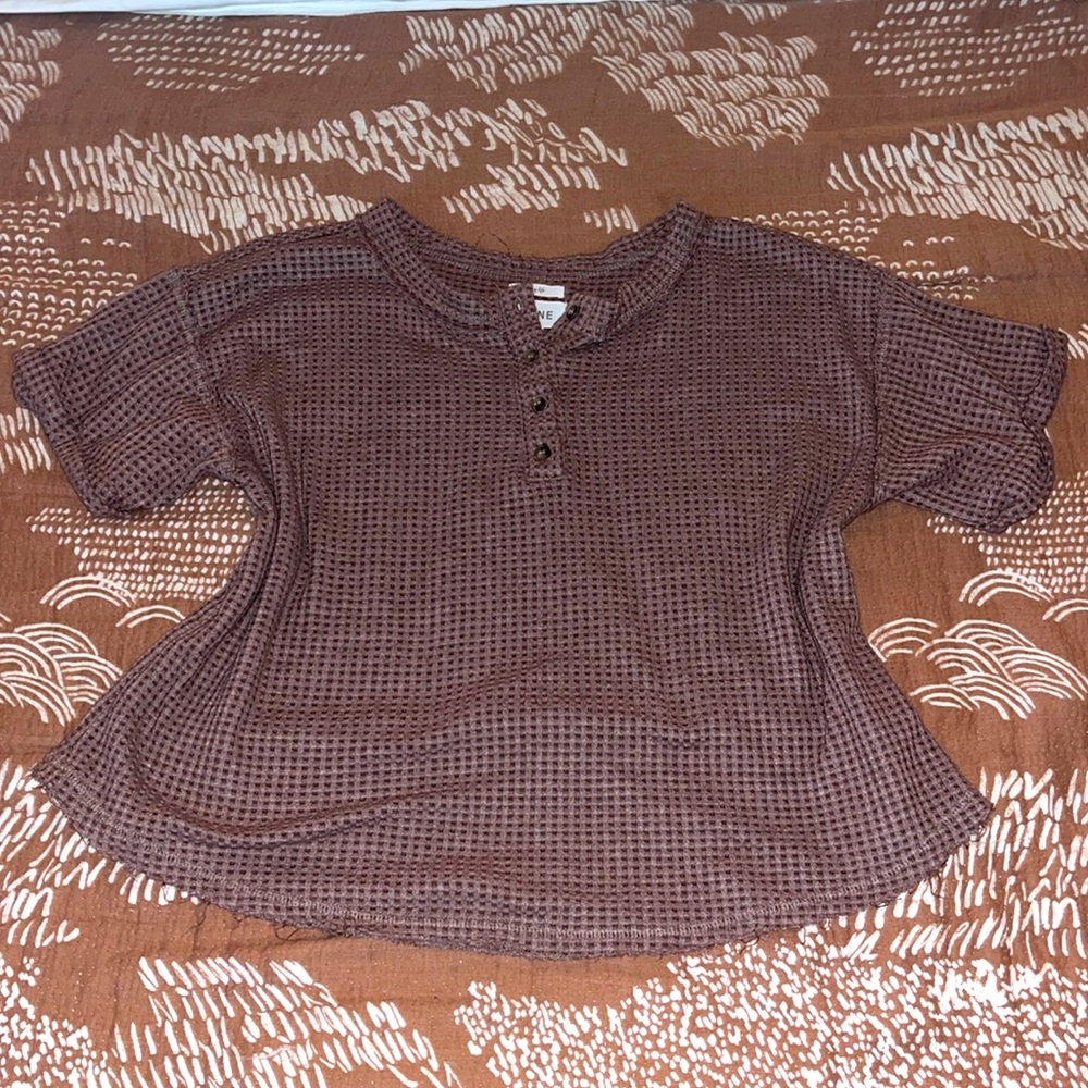 Waffle-Knit Lounge Set - Picture 4 of 7